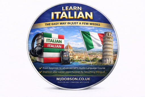 Italian Language Easy Learning Tuition MP3 CD