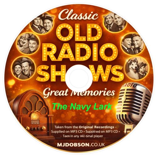 The Navy Lark Radio Shows MP3 DVD Great Memories