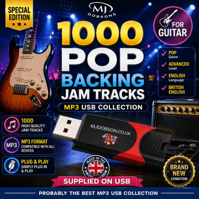 Rock Pop Guitar Backing Tracks