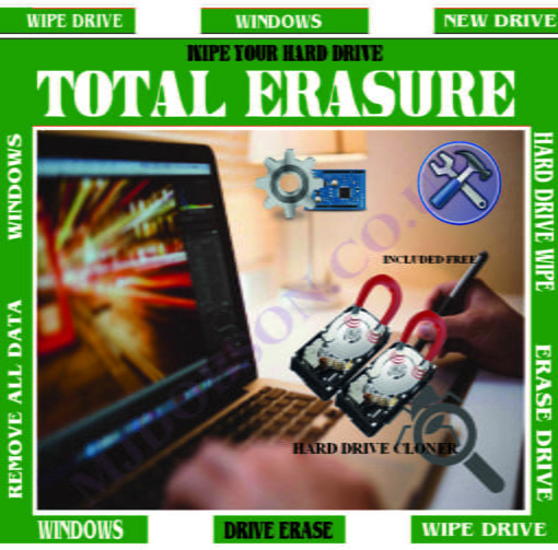 Erase Laptop Hard Drive Version Wipe Clean Format Delete Destroy Data - Image 2