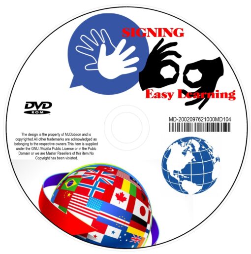 Sign Language Learning Course Full Instruction Course DVD - Image 2