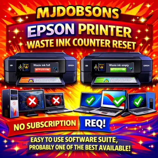 Epson Ultimate End of Life Waste Ink Reset Engineers DVD - Image 3
