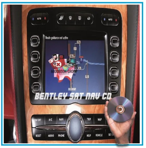 Bentley Flying Spur,Continental GT and GTC Navigation Map Update - Image 4