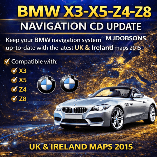 BMW 3, 5, 7 Series, X3, X5, Z4, Z8 Map Updates - Image 2