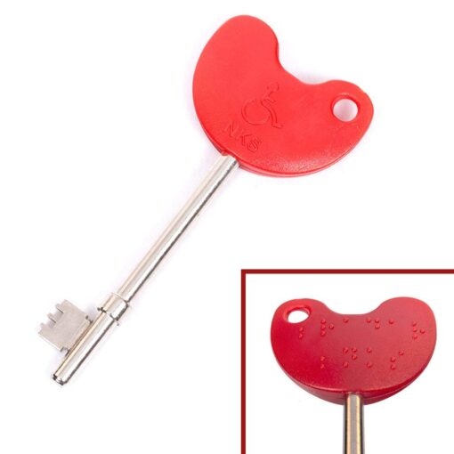 Disabled Toilet Key Easy Turn Version Excellent Item - Image 4