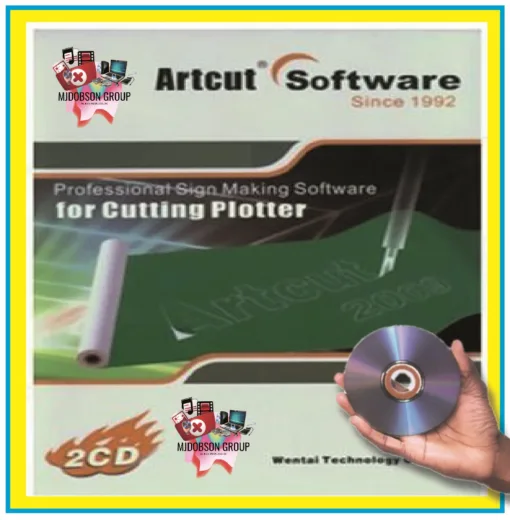 Artcut 2009 Pro Software For Sign Vinyl Cutter Plotter DVD - Image 2