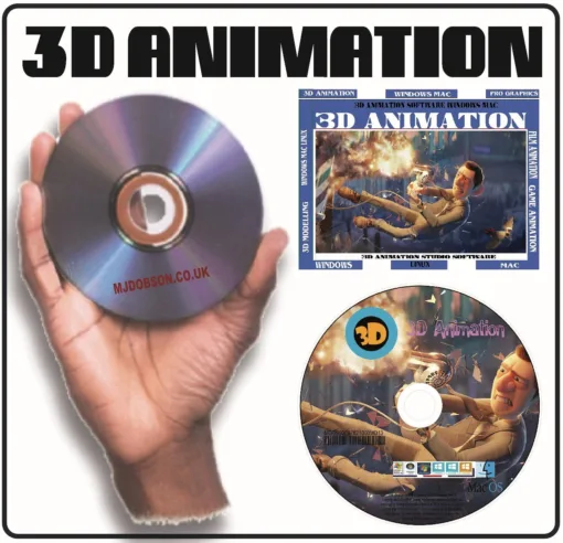 Animation Studio Professional Graphics 3D Film Editing Software USB - Image 3