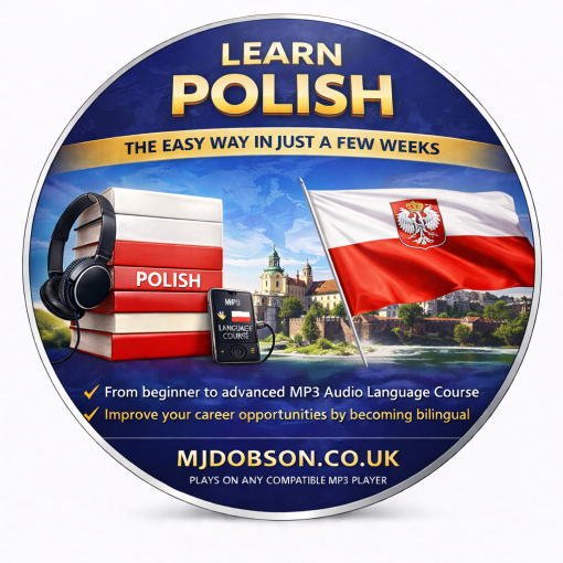 Learn Polish Language AUDIO TUTORIALS MP3 CD