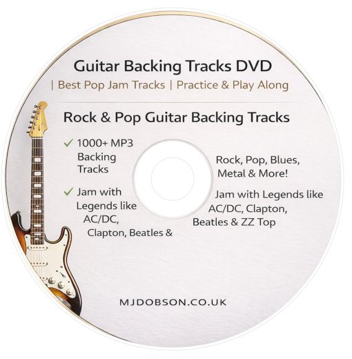 Guitar Backing Tracks 1000 Pop Backing Jam Some of the Best Tracks DVD