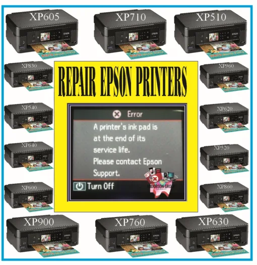 Epson XP750-XP800-XP850-XP600-XP605-XPXP700 WASTE INK RESET USB - Image 4