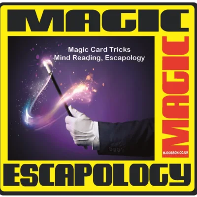 Magic Card Tricks, Mind Reading,Escapology DVD