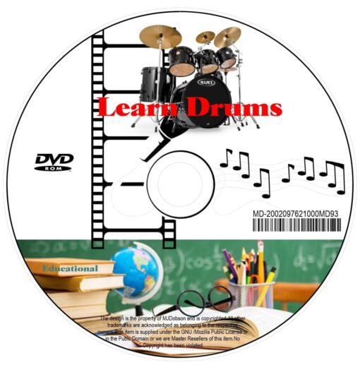 Drums  Instructional Good Tutorial Easy Learning DVD - Image 2