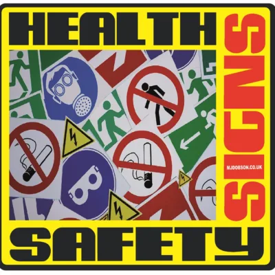 Health  Safety Hazard Warning Signs Posters on  DVD