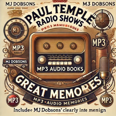 Paul Temple 105 Old Time Radio Episodes MP3 CD Great Memories