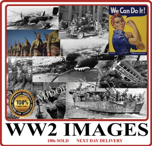 World War 2  Images Posters and Postcards DVD - Image 4