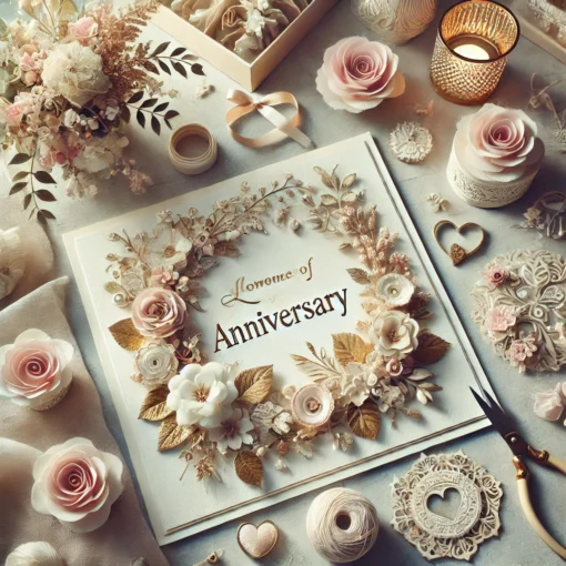 Wedding Anniversary Craft Card Making Stationary USB