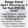 Range Rover Navigation Map Update - Image 7