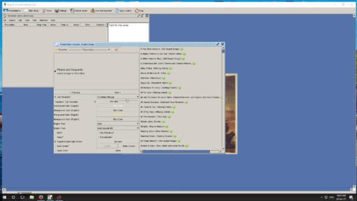 Church Displays Bible verse & Worship Songs/Hymns Projector Ready DVD - Image 3