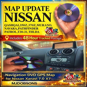 Nissan Xanavi X7.0 Sat Nav Map Update DVD – UK & Europe - Image 3