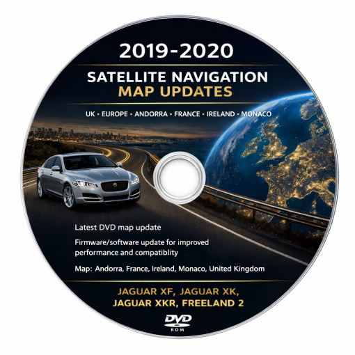 Land Rover FreeLander 2 Satellite Navigation Map