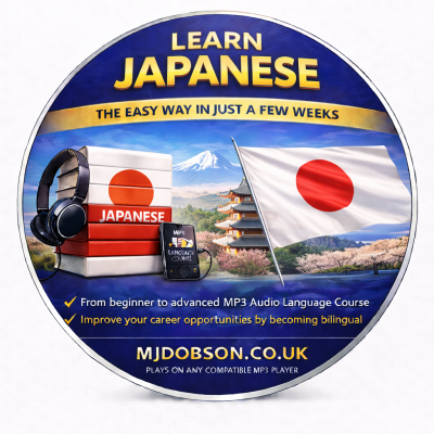 Japanese Course Learning Japanese MP3 CD Easy to Learn