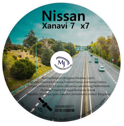 Nissan Navara,350Z,370Z,Murano,T30,T31,Path Finder XTrail Qashqui and Patrol Map Update