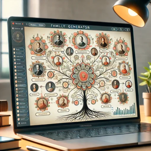 Genealogy Family Tree Maker Creator DVD