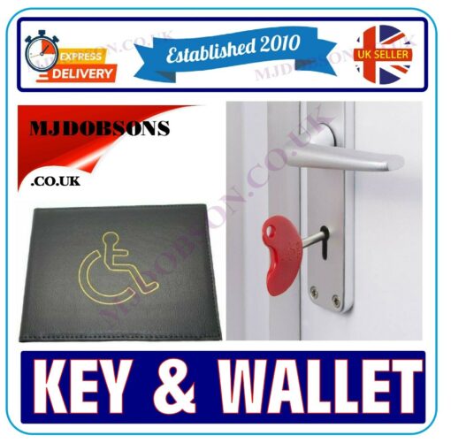 Disabled Key & Disabled Badge Holder Wallet Quality Item - Image 3