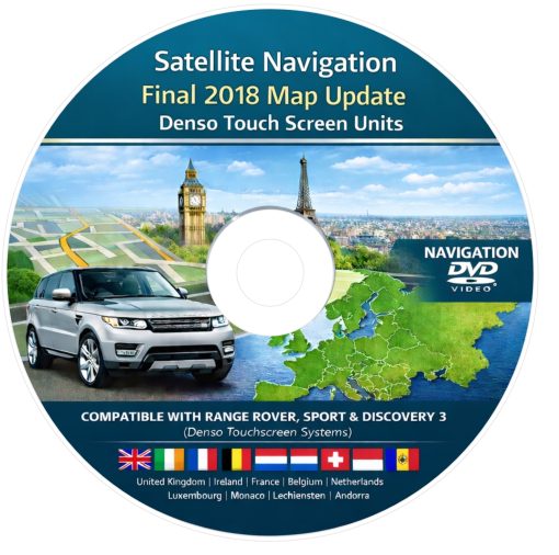 Range Rover,Range Rover Sport Discovery 3 Satellite Navigation Latest Map Update