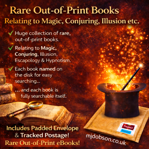 Magic Card Tricks, Mind Reading,Escapology USB