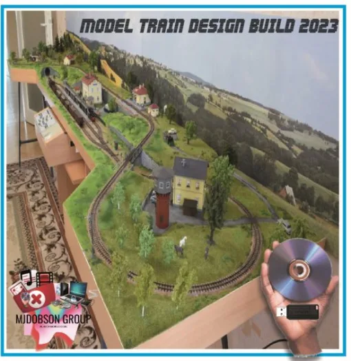 Train CAD Layouts Railway  Design-Build Model Track Plans CAD  Hornby OO Gauge USB + DVD - Image 3