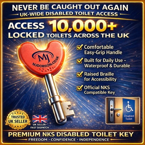 Disabled Toilet Key Easy Turn Version Excellent Item