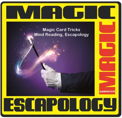 Magic Card Tricks, Mind Reading,Escapology DVD