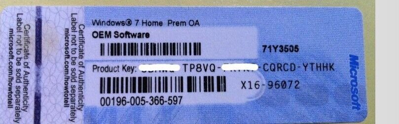 Windows Vista Home Premium Sp1 32 Bit Product Key