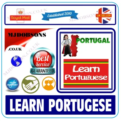 Learn Portugese Step by Step Course MP3 CD