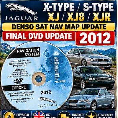 Navigation Map For X S XJ XJ8 XJR - Jaguar