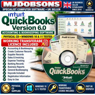Quick Books Accounting Software Windows Book Keeping Small Business Full Version